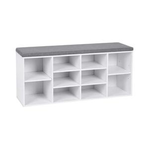 Pantofar VOREN alb/gri imagine