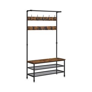 Cuier de podea NAVOR maro/negru imagine