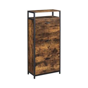 Pantofar FIRA maro/negru imagine