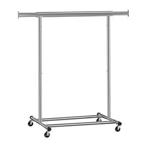 Cuier mobil de podea LINEA, argintiu imagine