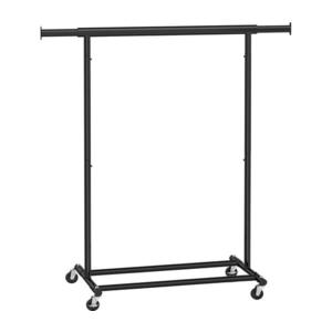 Cuier de podea mobil LINEA, negru imagine