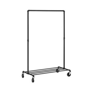 Cuier mobil de podea LINEA, negru imagine