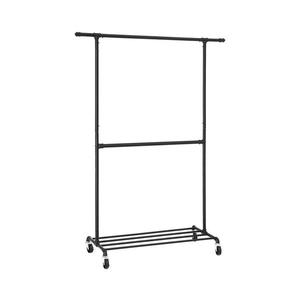 Cuier mobil LINEA, negru imagine