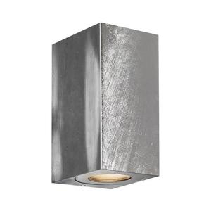 Nordlux - Aplică de perete pentru exterior CANTO 2xGU10/28W/230V IP44 argintiu imagine