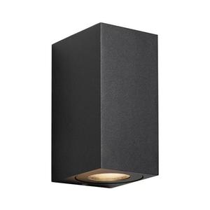 Nordlux - Aplică de perete pentru exterior CANTO 2xGU10/28W/230V IP44 neagră imagine