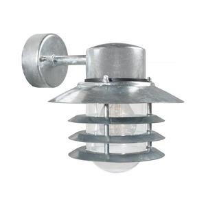 Nordlux - Lampă de perete pentru exterior VEJERS, 1xE27/60W/230V, IP54, argintie imagine