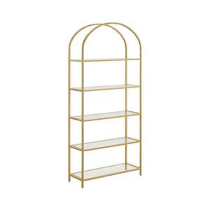 Bibliotecă GLASY aurie imagine