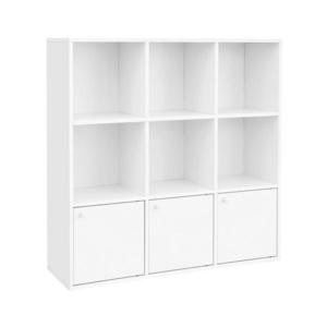 Bibliotecă DOVARO albă imagine