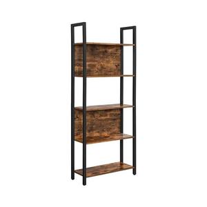 Bibliotecă NAVARO maro/negru imagine