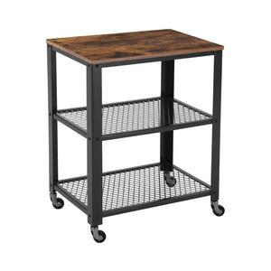 Măsuță de servire MARGE maro/negru imagine