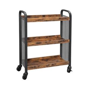 Măsuță de servire MARGE, maro/negru imagine