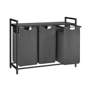 Coș de rufe REX negru/gri imagine