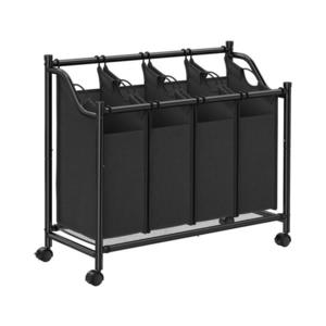 Coș pentru rufe LINA, negru imagine