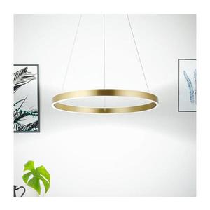 Eglo 33484 - Pendul suspendat ALCAZABA LED, 2 x 18W, 230V, 3000K, Ø55 cm, auriu imagine