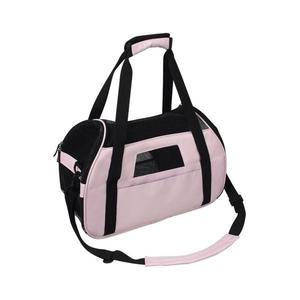 Geantă de transport pentru animale de companie 43 cm roz imagine