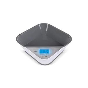 Lamart - Cântar digital de bucătărie, 2xAAA, alb/gri imagine