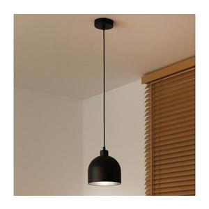 IRONLINE - Pendul pe cablu, 1x E27/15W/230V, Ø 17 cm, negru imagine