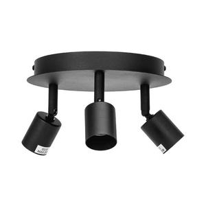 - Plafonieră cu spoturi 3x GU10, 60W, 230V, negru imagine