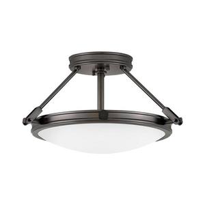 Hinkley HK-COLLIER-SF-S-BX - Lustră aplicată COLLIER, 3 x E14, 40 W, 230 V, Ø 41, 7 cm imagine