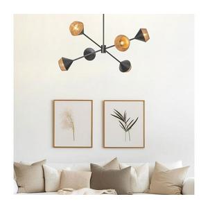 Alora Mood ALM-DAPHNE6-MB - Lustră DAPHNE cu tijă 6xE14/40W/230V imagine