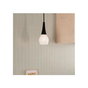 Kichler KL-DEELA-P-BK - Lustră cu tijă DEELA, 1x E27/60W/230V, Ø 17, 8 cm, negru imagine