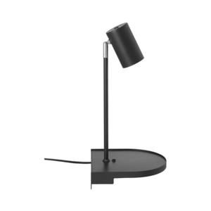 Nordlux - Lampă de perete CODY cu poliță, 1xGU10/15W/230V, neagră imagine