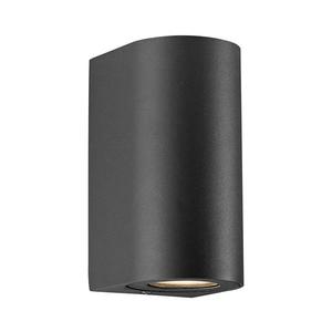 Nordlux - Aplica de perete pentru exterior CANTO 2xGU10/28W/230V IP44 neagră imagine