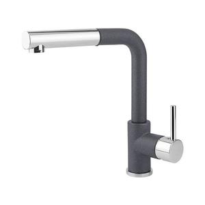 Concept BDG4527DG - Baterie pentru chiuvetă cu pulverizator extractibil, 26, 9 cm, granit/gri închis imagine