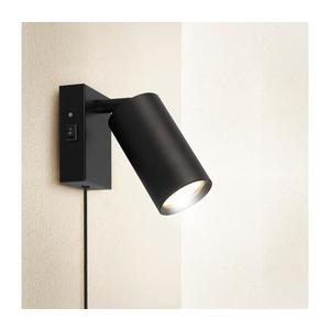 Aplica de perete WO3002-B CELE, 1x GU10/30 W/230 V, neagră imagine