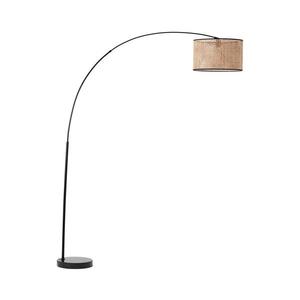 Brilliant - Lampadar WILEY 1xE27/60W/230V negru/bej imagine