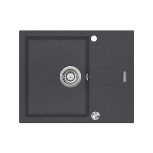 Chiuvetă de bucătărie CUBIS 50x62 cm granit/gri închis - Concept DG05C45DG imagine