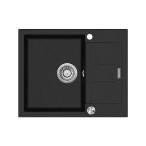 Concept DG05C45BC - Chiuvetă de bucătărie CUBIS 50x62 cm din granit, negru imagine