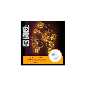 - Instalație LED de Crăciun cu mănuși 10xLED/3xAA 1, 5m alb cald imagine