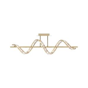 Lustră LED pe tijă Zuma Line MX3170-1-3GT ATHESA LED/24, 5W/230V 2700-6000K + telecomandă imagine