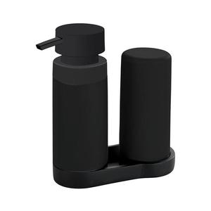 WENKO 69753800 - Organizator EASY SQUEEZ-E, 15 x 18 cm, negru imagine