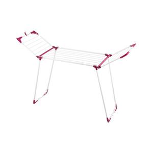 WENKO 3774021100 - Uscător de rufe SUMMER DRY 153 x 76 cm alb/roz imagine