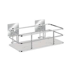 WENKO 23854800 - Poliță TURBO-LOC QUADRO ED., 24 x 14, 5 cm, inox/crom lucios imagine