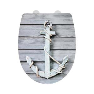 WENKO 23536100-WC capac RELIEF 36, 5x45 cm multicolor/argintiu imagine