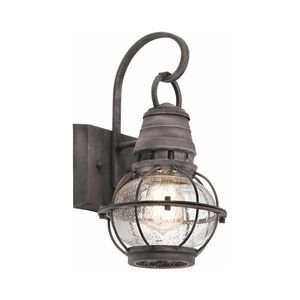 Kichler KL-BRIDGEPOINT-S - Lampă de exterior BRIDGEPOINT, 1xE27/60W/230V, IP44 imagine