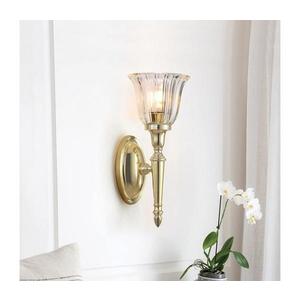 Elstead BATH-DRYDEN1-PB-LED Aplica de perete pentru baie DRYDEN, 1x G9, 3W, 230V, IP44, auriu imagine