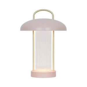 Nordlux - Lampă de birou tactilă LED reîncărcabilă MIRANO, dimabilă, 3W/3, 7V, roz imagine