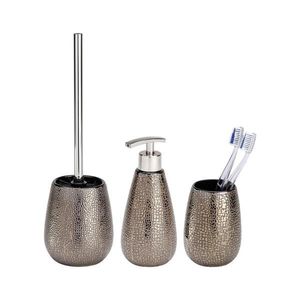 WENKO 69109800 - Set pentru baie MARRAKESH 12, 5 x 41 cm, maro imagine