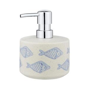 WENKO 24311100 - Dozator de săpun AQUAMARIN, 475 ml, bej imagine