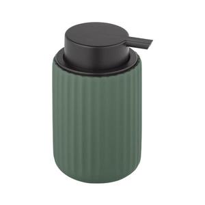 WENKO 24807100 - Dozator de săpun BELLUNO 8x13, 5 cm verde/negru imagine