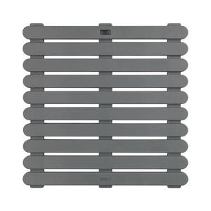 WENKO 22947100 - Covoraș de duș, interior & exterior, 55 x 55 cm, gri imagine