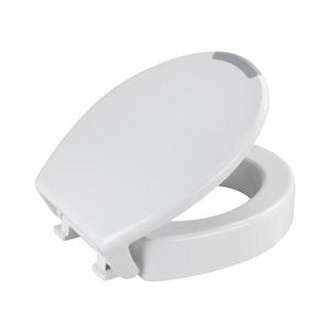 WENKO 25005100 - Capac WC SECURA 37 x 44 cm, alb/gri imagine