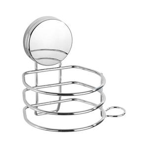WENKO 24857100 - Suport pentru uscător de păr STATIC-LOC + OSIMO 14x13 cm, crom lucios imagine