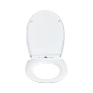 WENKO 23532100-WC Capac WC, 36, 5 x 45 cm, multicolor/argintiu, capacitate de încărcare 300/350 kg imagine