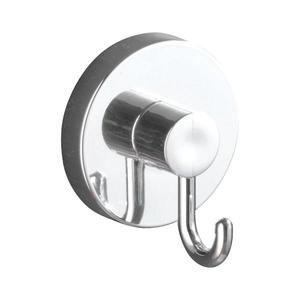 WENKO 20900100 - Cârlig VACUUM-LOC rotund din oțel, 6 x 6, 7 cm, crom lucios imagine