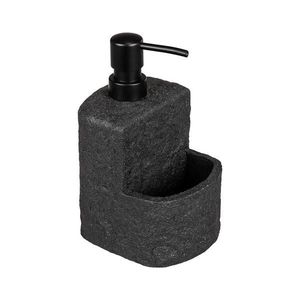 WENKO 54667100 - Dozator de săpun FESTIVAL, 10, 5 x 18 cm, negru imagine